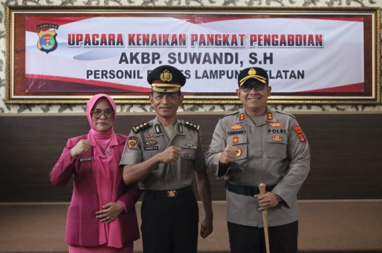 AKBP Suwandi Naik Pangkat sebagai Penghargaan atas Dedikasi