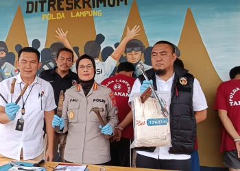 Tiga Tersangka Aksi Pencurian di Alfamart Diamankan Polisi di Natar