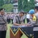 Kapolres AKBP Teddy Rachesna Pimpin Sertijab 2 Kabag, 2 Kasat dan 3 Kapolsek di Jajaran Polres Lampung Utara