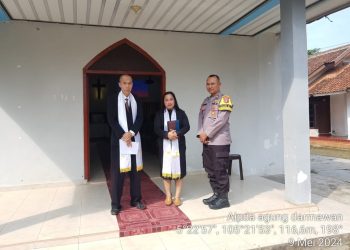 Pengamanan Wafat Isa Al-Masih: Polres Lampung Selatan Terjunkan Ratusan Personel