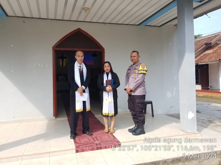 Pengamanan Wafat Isa Al-Masih: Polres Lampung Selatan Terjunkan Ratusan Personel