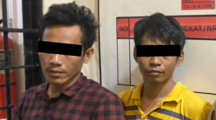Satresnarkoba Polres Tanggamus Amankan Dua Kurir Narkoba di Pugung
