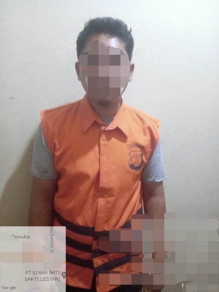 Polsek Katibung Amankan Dua Pelaku Pencurian Sawit Sebanyak 1,4 Ton