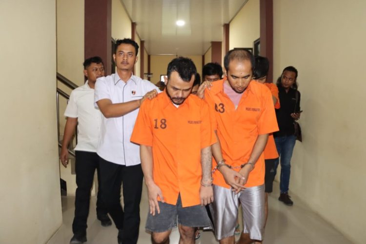 Modus Transfer Palsu: 4 Napi Rutan Kotaagung Tipu Pedagang Beras di Pringsewu