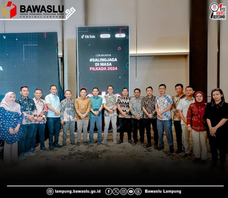 Bawaslu Lampung Apresiasi Inisiatif TikTok dalam Lokakarya Kebijakan untuk Jaga Integritas Pemilu 2024