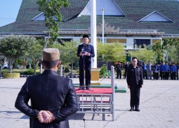 Pemkab Pringsewu Memimpin Upacara Peringatan Hari Sumpah Pemuda ke-96