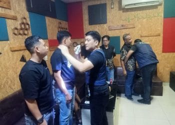 Ditresnarkoba Polda Lampung Gelar Razia di Tempat Hiburan Malam, 28 Orang Diamankan