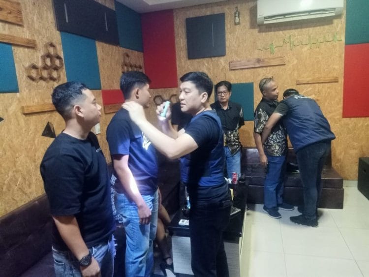 Ditresnarkoba Polda Lampung Gelar Razia di Tempat Hiburan Malam, 28 Orang Diamankan