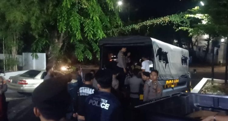 14 Orang Terjaring Razia Polda Lampung, Termasuk Temuan Alat Hisap Sabu