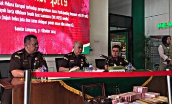 Kejati Lampung Selidiki Dugaan Korupsi Pengelolaan Dana PI WK OSES Senilai USD 17 Juta