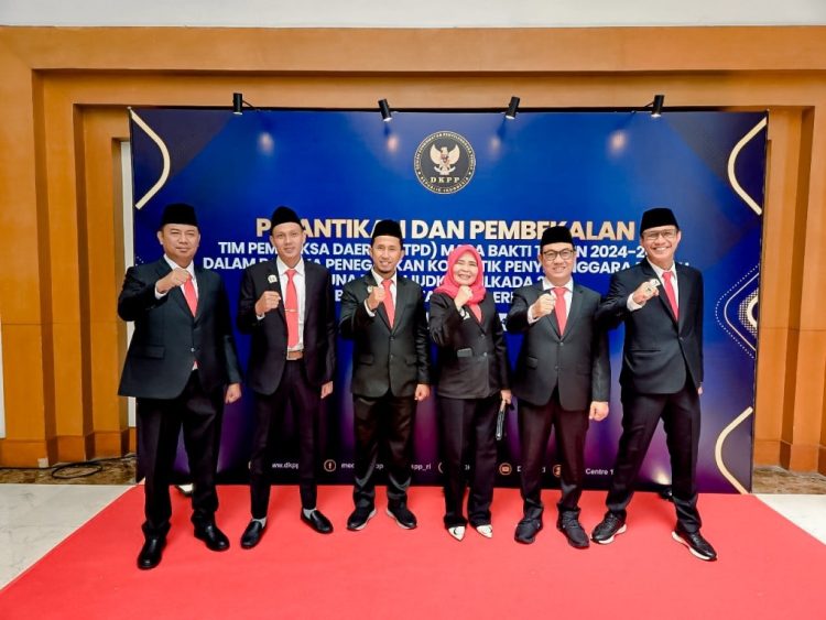 DKPP Lantik 228 Anggota Tim Pemeriksa Daerah, Enam Perwakilan Lampung Siap Menjaga Integritas Pemilu