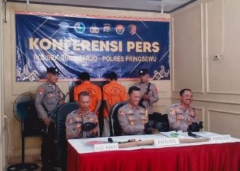 Polisi Amankan Dua Pencuri Hand Traktor di Sukoharjo