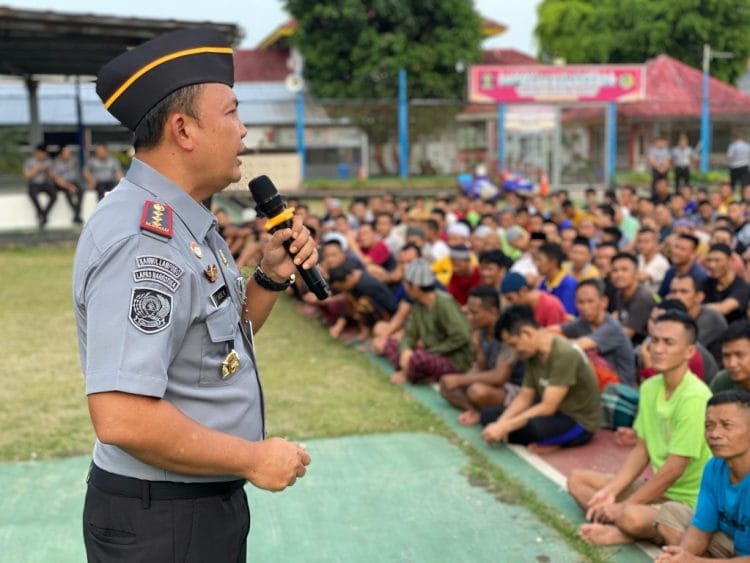 Kalapas Narkotika Bandar Lampung Sosialisasikan Komitmen Perangi Narkoba Sesuai Arahan Menteri IMIPAS
