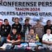 Polres Lampung Utara Tangkap Pelaku Pembakaran Gudang ATK Kantor Pajak Kotabumi dengan Cepat