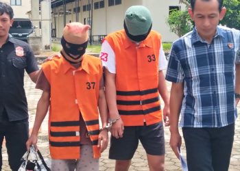 Tim Sikat Rajabasa Polres Lampung Selatan Ungkap Kasus Pencurian di Toko Panca Warna, Dua Tersangka Diamankan