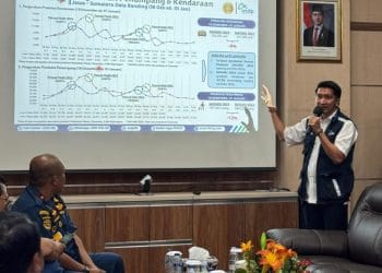 Wamenhub Monitoring Posko Nataru di Bakauheni: Arus Penyeberangan Jawa-Sumatera Aman dan Lancar