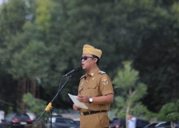 Wakil Bupati Lampung Tengah Pimpin Apel Bulanan Perdana Tahun 2025