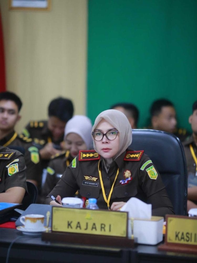 Kejari Belitung Timur Eksekusi Pembayaran UP dan Denda Terpidana Kasus Korupsi Dana Covid-19