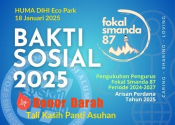 Fokal SMANDA 87 Gelar Bakti Sosial 2025 di Huma Dihi Eco Park