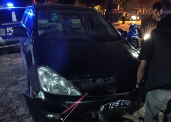 Tabrakan Maut di Pringsewu: Pemotor Tewas di Tempat Usai Bertabrakan dengan Mobil