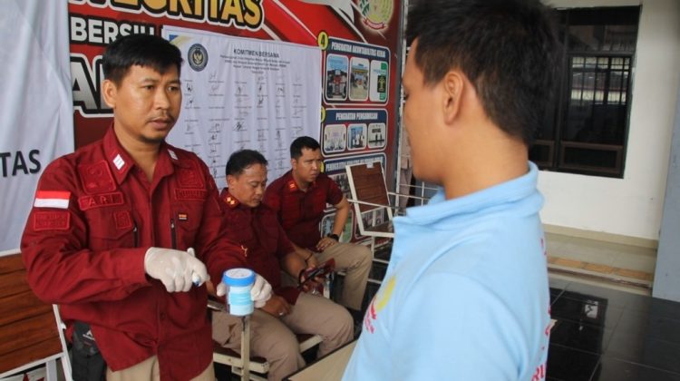 Sidak Mendadak! Pegawai dan Napi Rutan Kotabumi Jalani Tes Urine, Hasilnya?