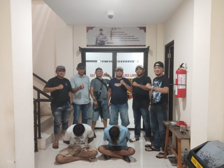 Dua Pelaku Curanmor di Kalianda Dibekuk Polisi, Motor Curian Berhasil Diamankan