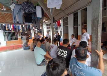 Kalapas Kalianda Tancap Gas di Hari Pertama Kerja: Apel Bersama dan Inspeksi Blok Hunian