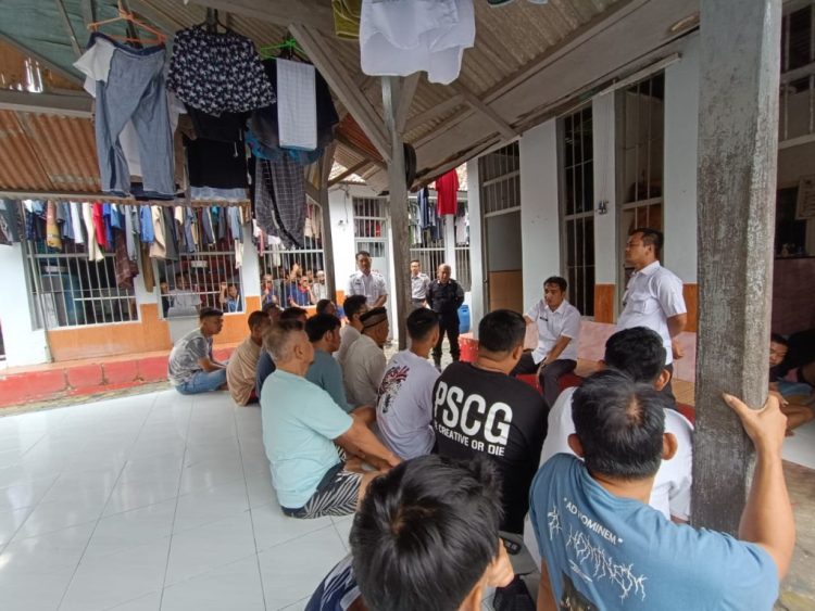 Kalapas Kalianda Tancap Gas di Hari Pertama Kerja: Apel Bersama dan Inspeksi Blok Hunian