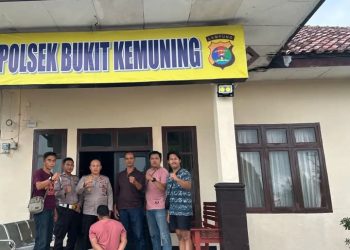 Polsek Bukit Kemuning Gerebek Pengedar Sabu di Desa Kebun Dalam