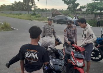 Polisi Intensifkan Patroli Ramadan, Cegah Balap Liar di Jl. Endro Suratmin