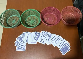 Asyik Judi Kartu di Rumah Warga, Lima Pria di Pringsewu Diciduk Polisi