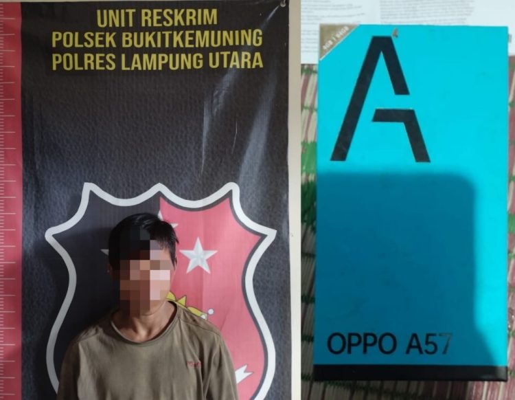 Bobol Pondok Tetangga, Pemuda di Abung Tinggi Diciduk Polisi