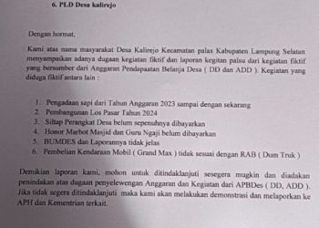 Diduga Cairkan Dana Tanpa Realisasi Pembangunan, Lima Desa di Palas Jadi Sorotan