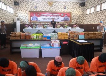 Polres Lampung Selatan Amankan Kurir Sabu 21 Kg, Terungkap Jaringan Fredy Pratama