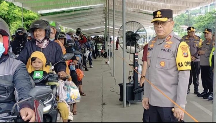 Kapolda Lampung Ajak Pemudik Utamakan Istirahat: “Lebih Baik Tiba Lambat, Asal Selamat”