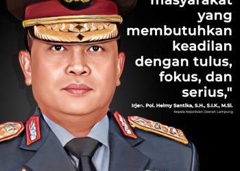 Irjen Pol Helmy Santika: Kapolda Lampung Termuda dari Akpol ’93, Simbol Regenerasi dan Harapan Baru