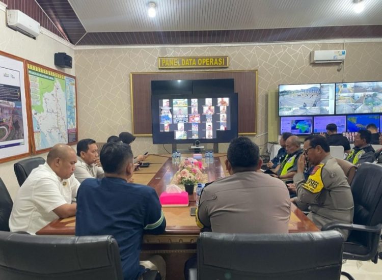 Pemantapan Teknis Pengamanan dan Rekayasa Lalu Lintas Arus Balik Pemudik di Pelabuhan Bakauheni