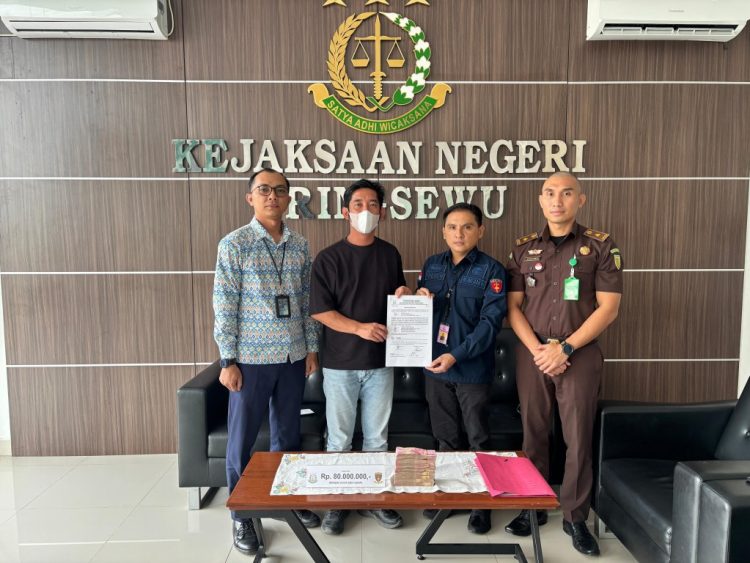 Kejari Pringsewu Kembali Terima Pengembalian Dana Hibah LPTQ, Total Sudah Hampir Rp500 Juta