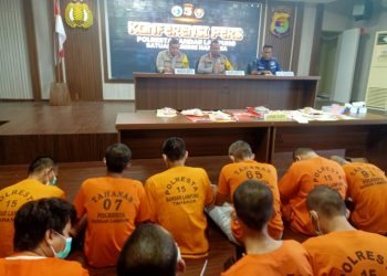Polresta Bandar Lampung Amankan 28 Pelaku Narkoba dalam Sebulan