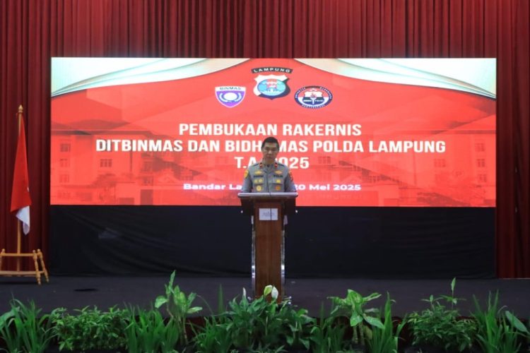 Rakernis Polri di Lampung: Binmas dan Humas Ditegaskan Jadi Garda Terdepan Jaga Keamanan dan Dukung Kemandirian Bangsa