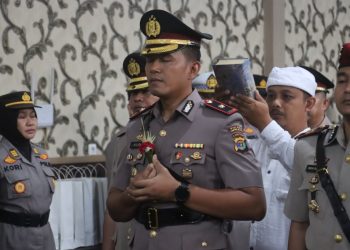 Polres Lampung Selatan Gelar Sertijab, Optimalkan Kinerja di Era Baru