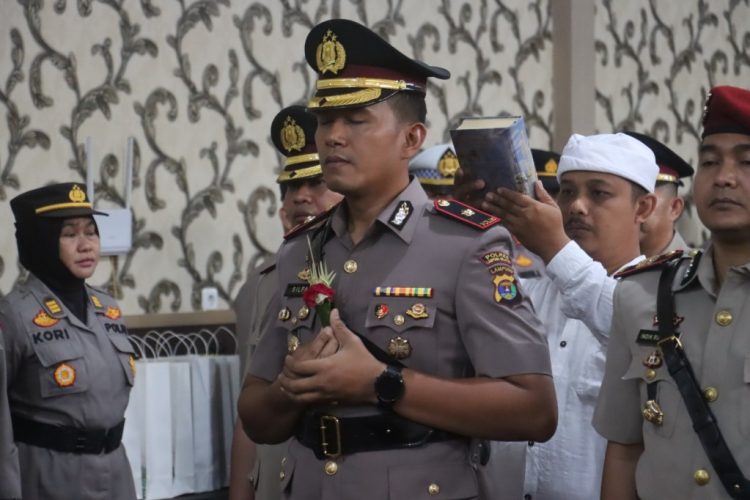 Polres Lampung Selatan Gelar Sertijab, Optimalkan Kinerja di Era Baru