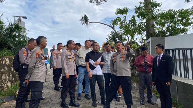 Kapolres Pesawaran Dampingi Dirpamobvit Polda Lampung Laksanakan Risk Assessment di Hotel Emersia Jelang PSU 2025