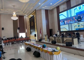 Operasi Pekat 2025: Polda Lampung Gulung 399 Penjahat Jalanan, 121 Jadi Tersangka