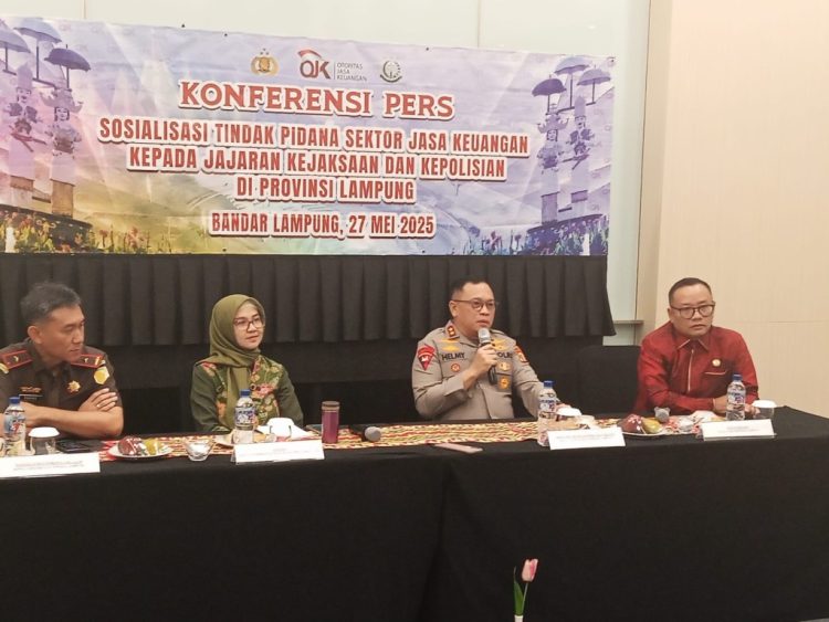 Waspadai Kejahatan Keuangan Digital, Kapolda Lampung Tekankan Pentingnya Kolaborasi Hadapi TPSJK