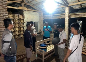 Polsek Sukoharjo Gerebek Arena Judi Koprok di Pandansari Selatan, Pelaku Kabur Tinggalkan Barang Bukti