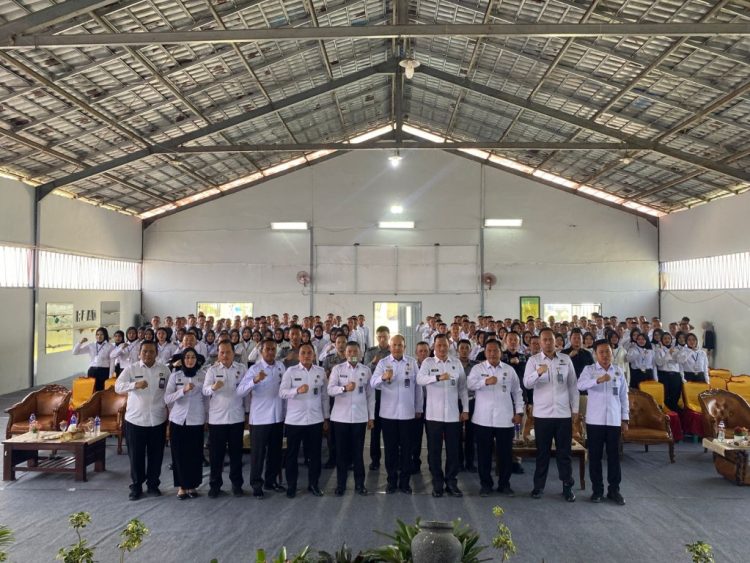 Ratusan CPNS Kanwil Ditjenpas Lampung Mulai Orientasi di Lapas Narkotika Bandar Lampung