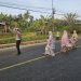 Satlantas Polres Pesawaran Kawal Kelancaran Sholat Idul Adha di Jalinbar