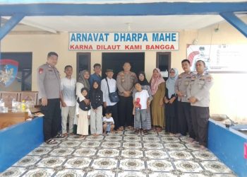 Harukan, Keluarga Korban Tenggelam di Perairan Sebesi Sampaikan Terima Kasih ke Sat Polairud Lampung Selatan