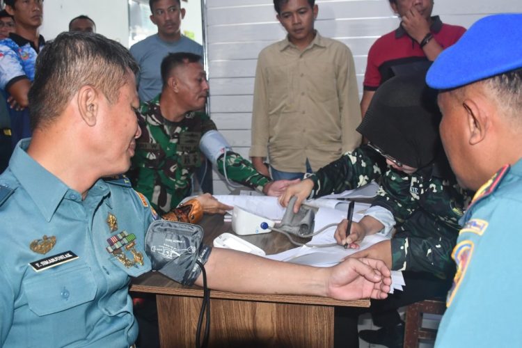 Lanal Lampung Gelar Urikkes, Pastikan Prajurit Siap Tempur dan Sehat Jasmani